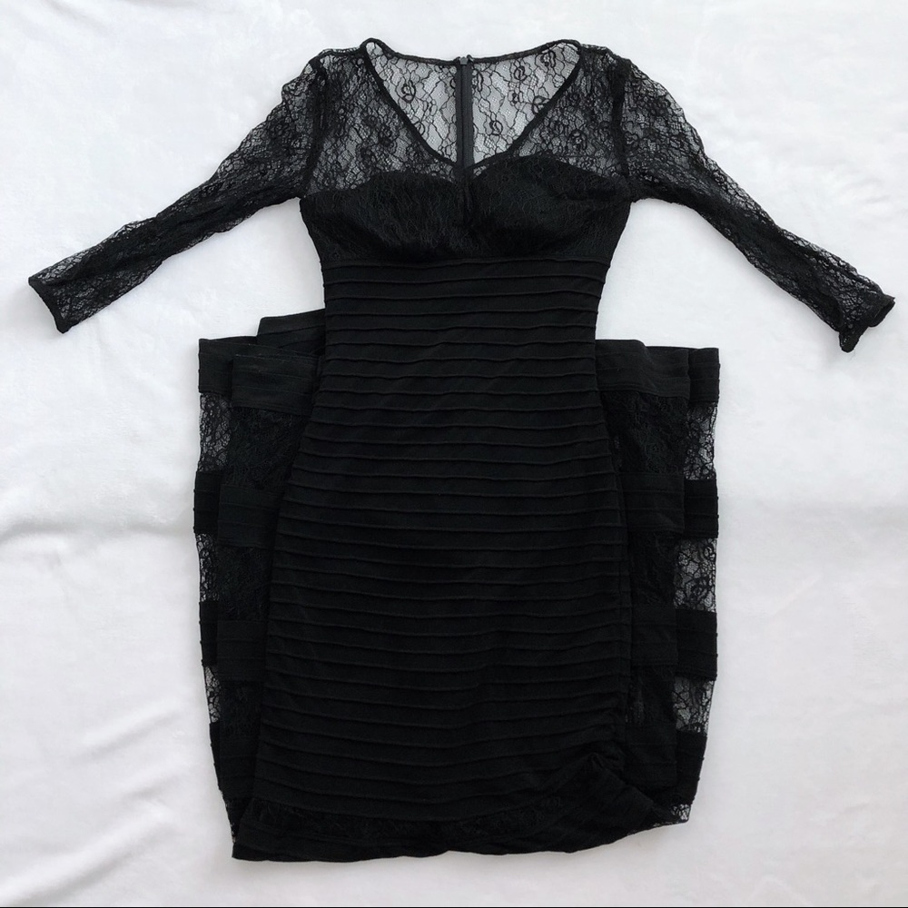 Black, Floor Length Formal Gown